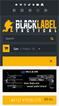 Mobile Screenshot of blacklabeltactical.com